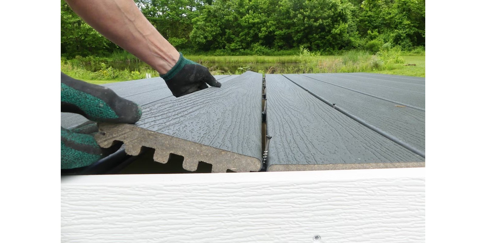 Loosening Clips Holding the Old Board In Place 